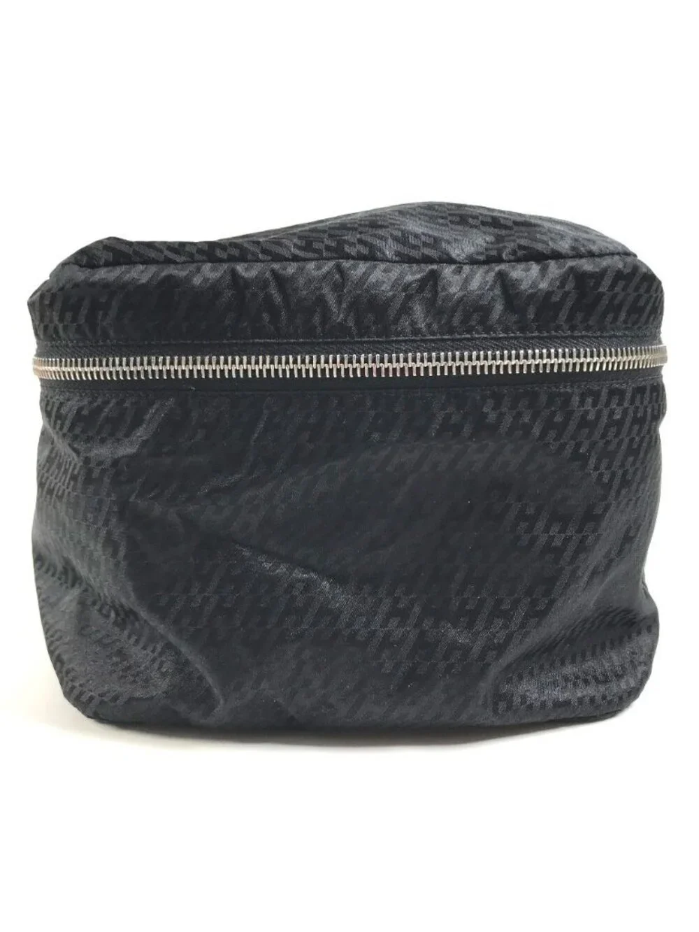 Hermes Pouch Voyage Mini Silk Black